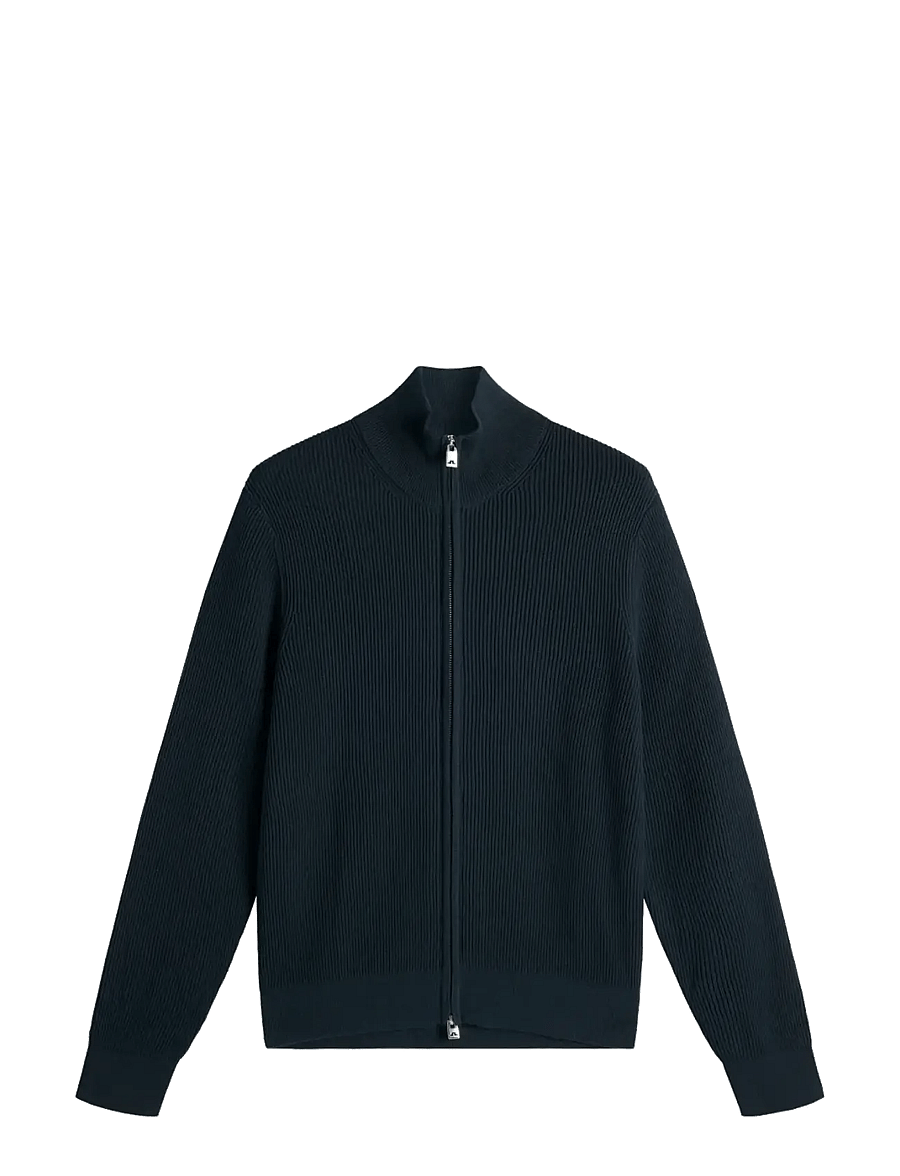 J. Lindeberg - Alexis Full Zip Cardigan - kläder - jl navy - 1
