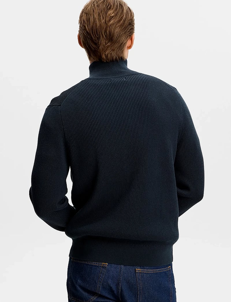 J. Lindeberg - Alexis Full Zip Cardigan - lukuga džemprid - jl navy - 2