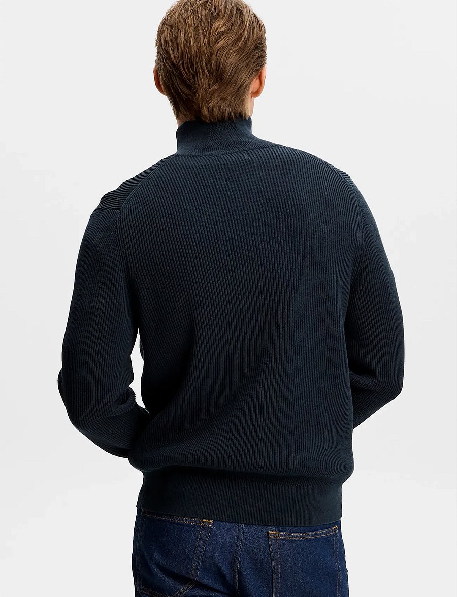 J. Lindeberg - Alexis Full Zip Cardigan - kläder - jl navy - 2