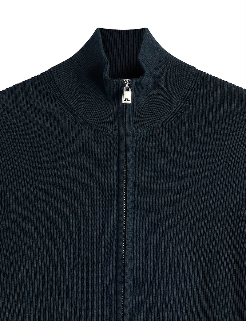 J. Lindeberg - Alexis Full Zip Cardigan - lukuga džemprid - jl navy - 5