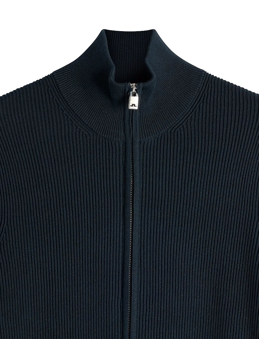 J. Lindeberg - Alexis Full Zip Cardigan - kläder - jl navy - 5
