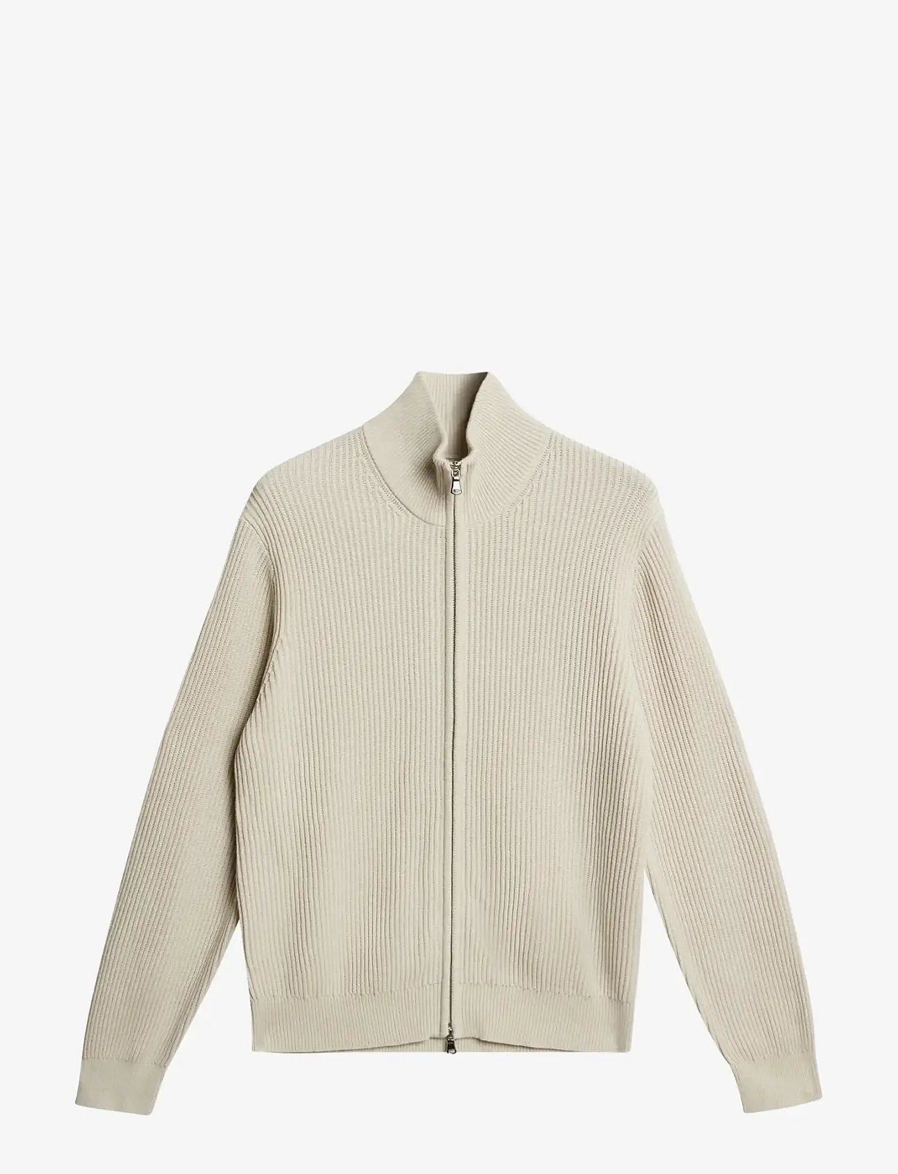 J. Lindeberg - Alexis Full Zip Cardigan - lukuga džemprid - moonbeam - 1
