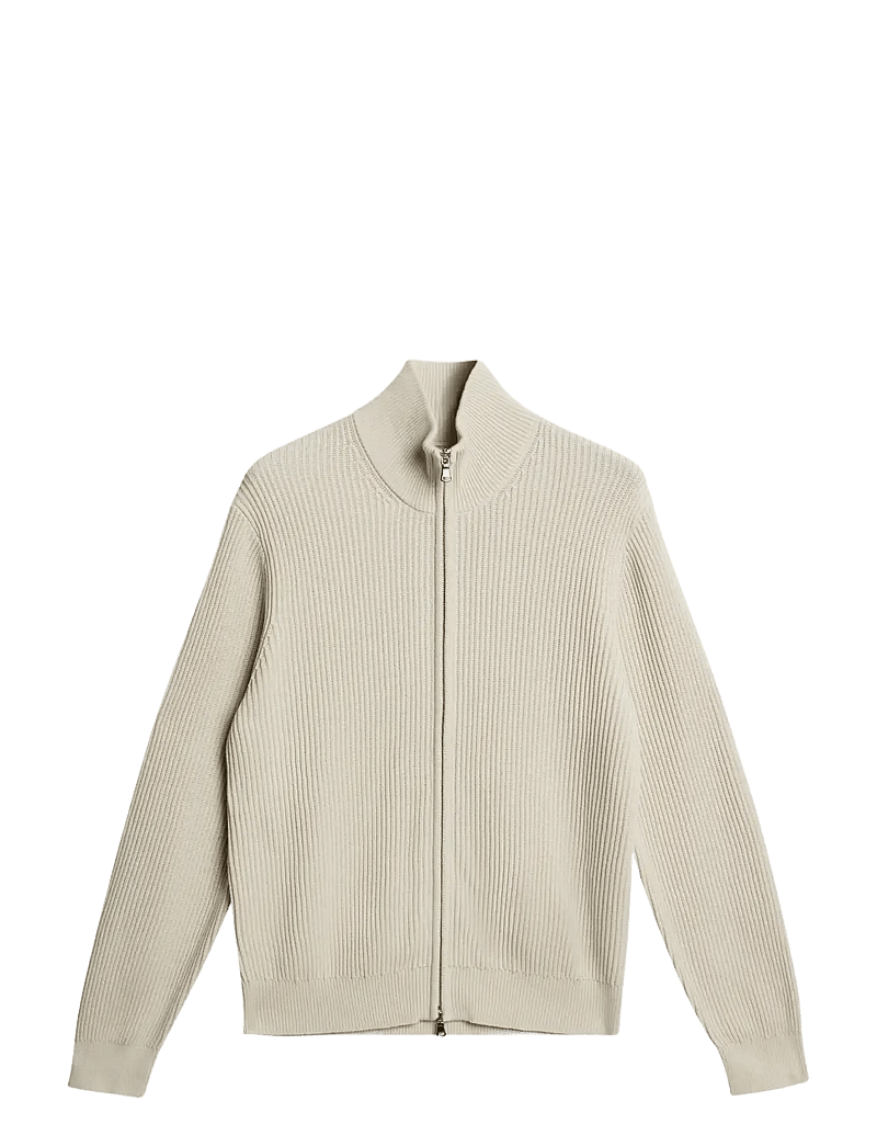 J. Lindeberg - Alexis Full Zip Cardigan - lukuga džemprid - moonbeam - 2
