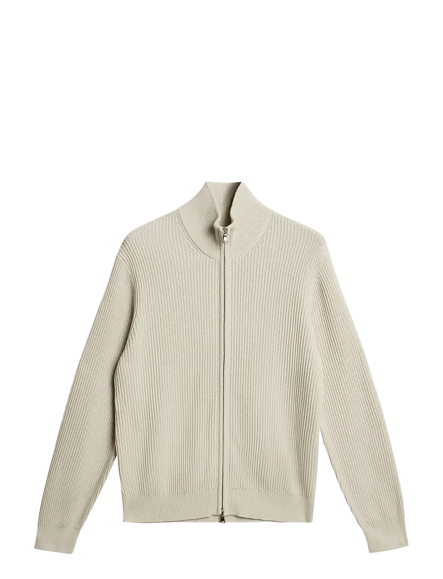 J. Lindeberg - Alexis Full Zip Cardigan - fullzip strik - moonbeam - 2