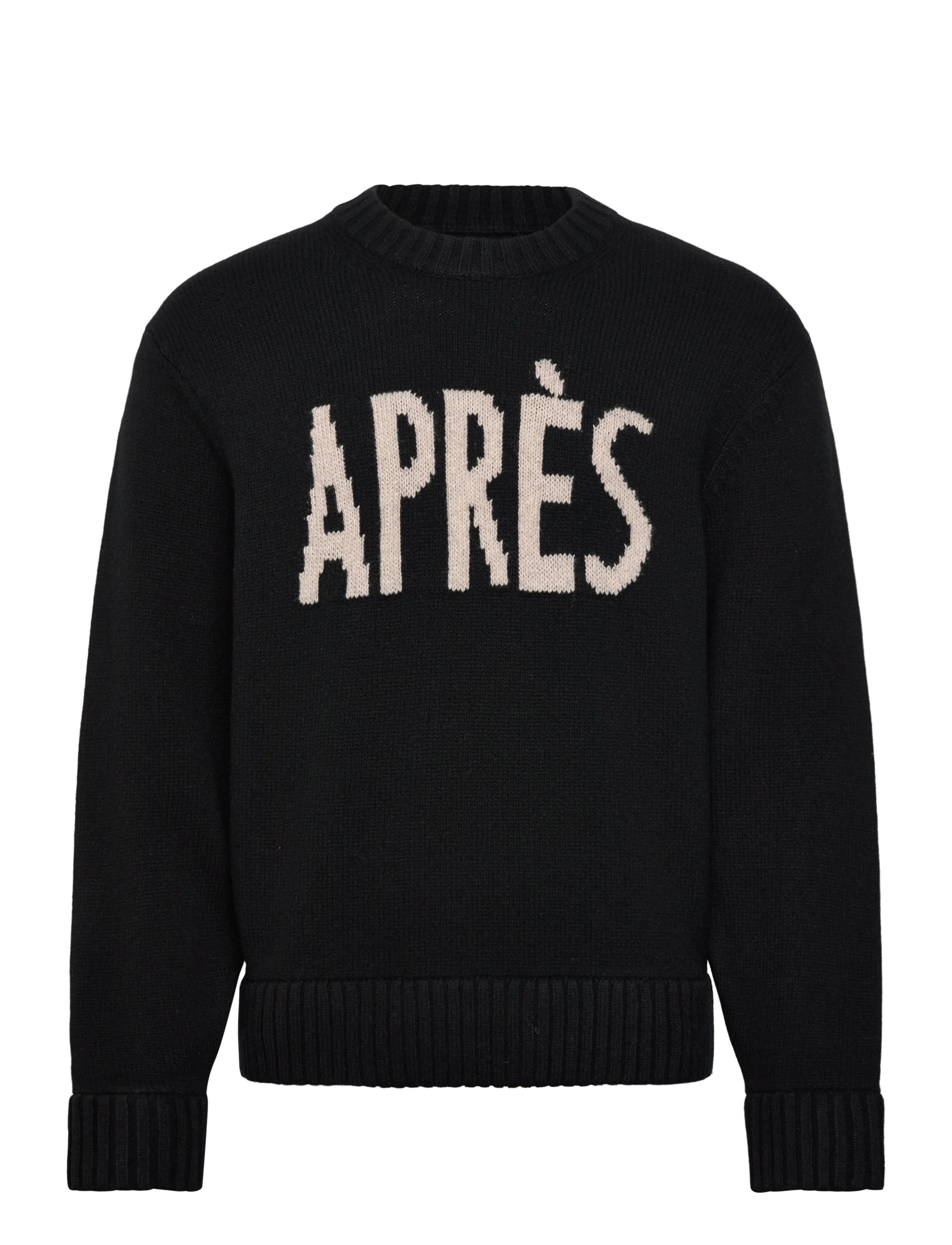 J. Lindeberg Fabian Graphic Knit Sweater - Strickmode - BLACK / black