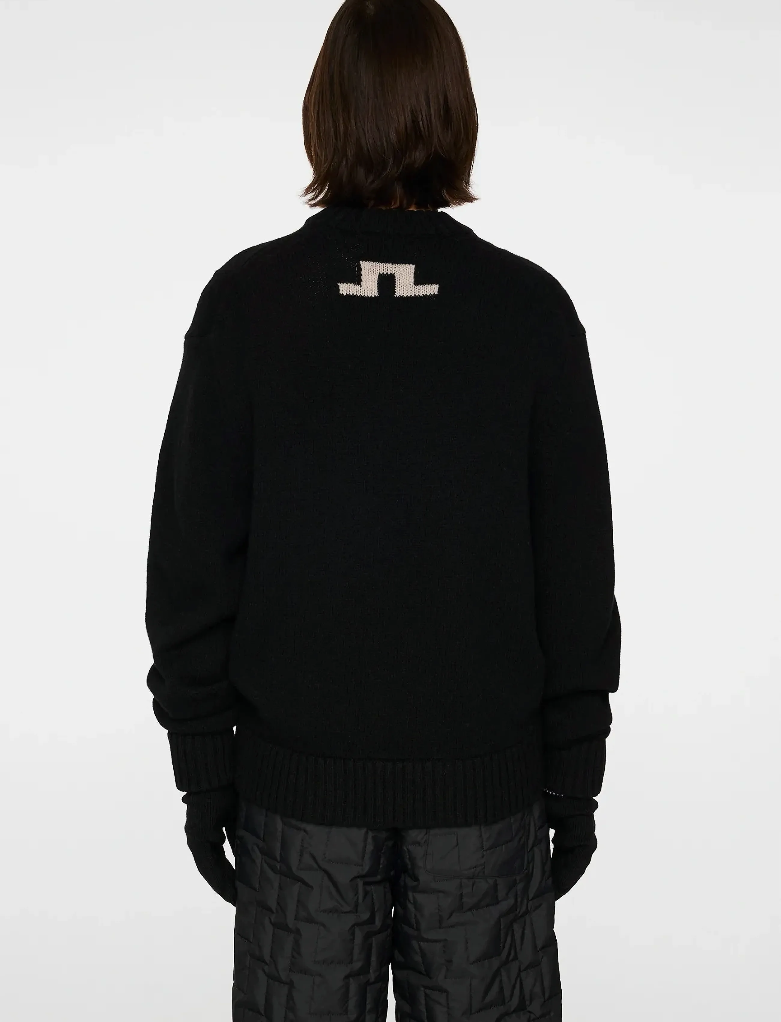 J. Lindeberg - Fabian Graphic Knit Sweater - black - 3