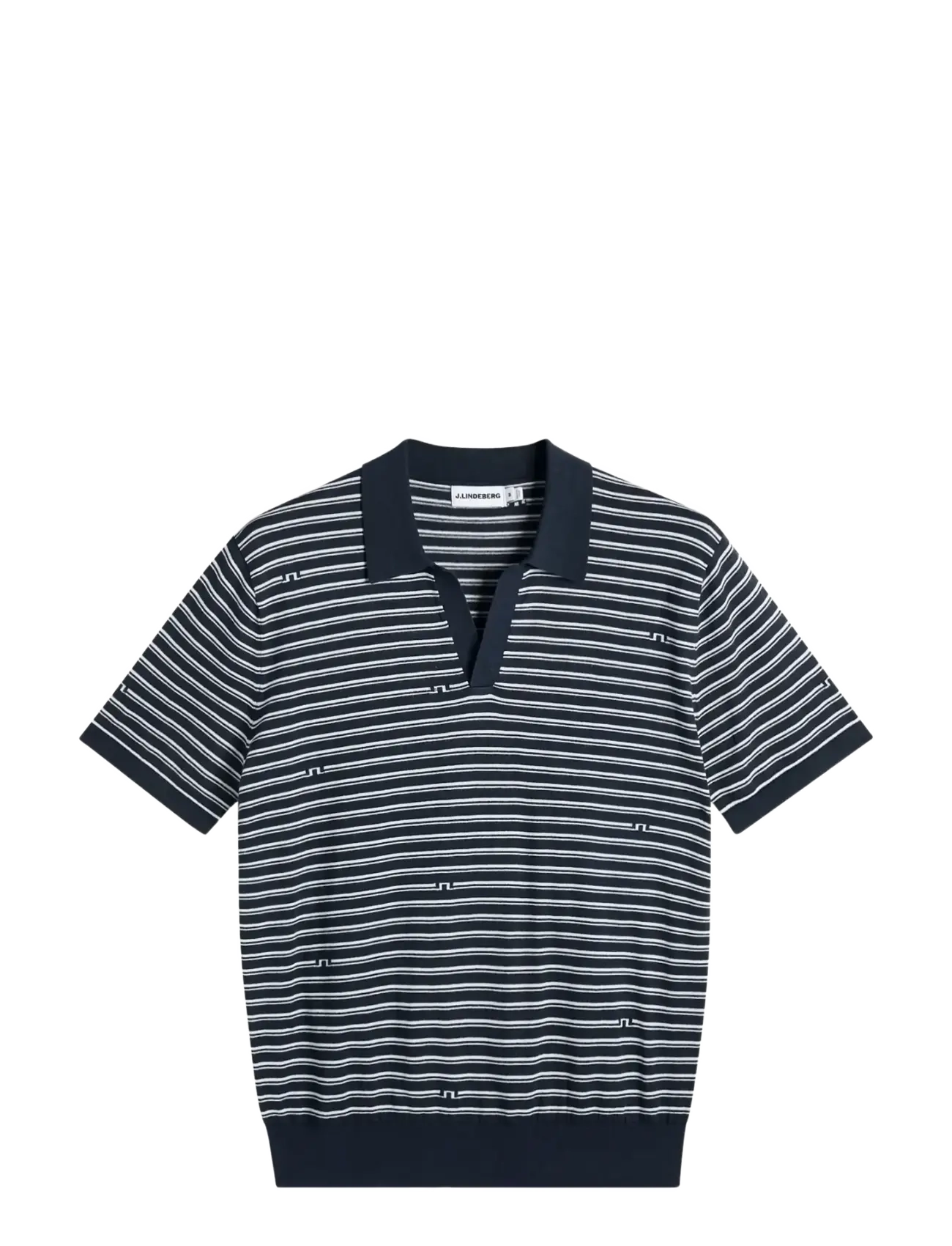 J. Lindeberg Ben Structure Stripe Polo - Vaata kõiki - BRIDGE STRIPE NAVY / navy