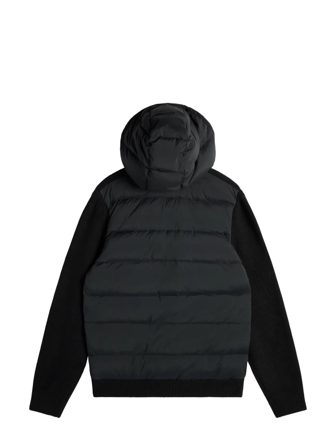 J. Lindeberg - Dorin Knit Hood Hybrid Jacket - hübriidjoped - black - 1