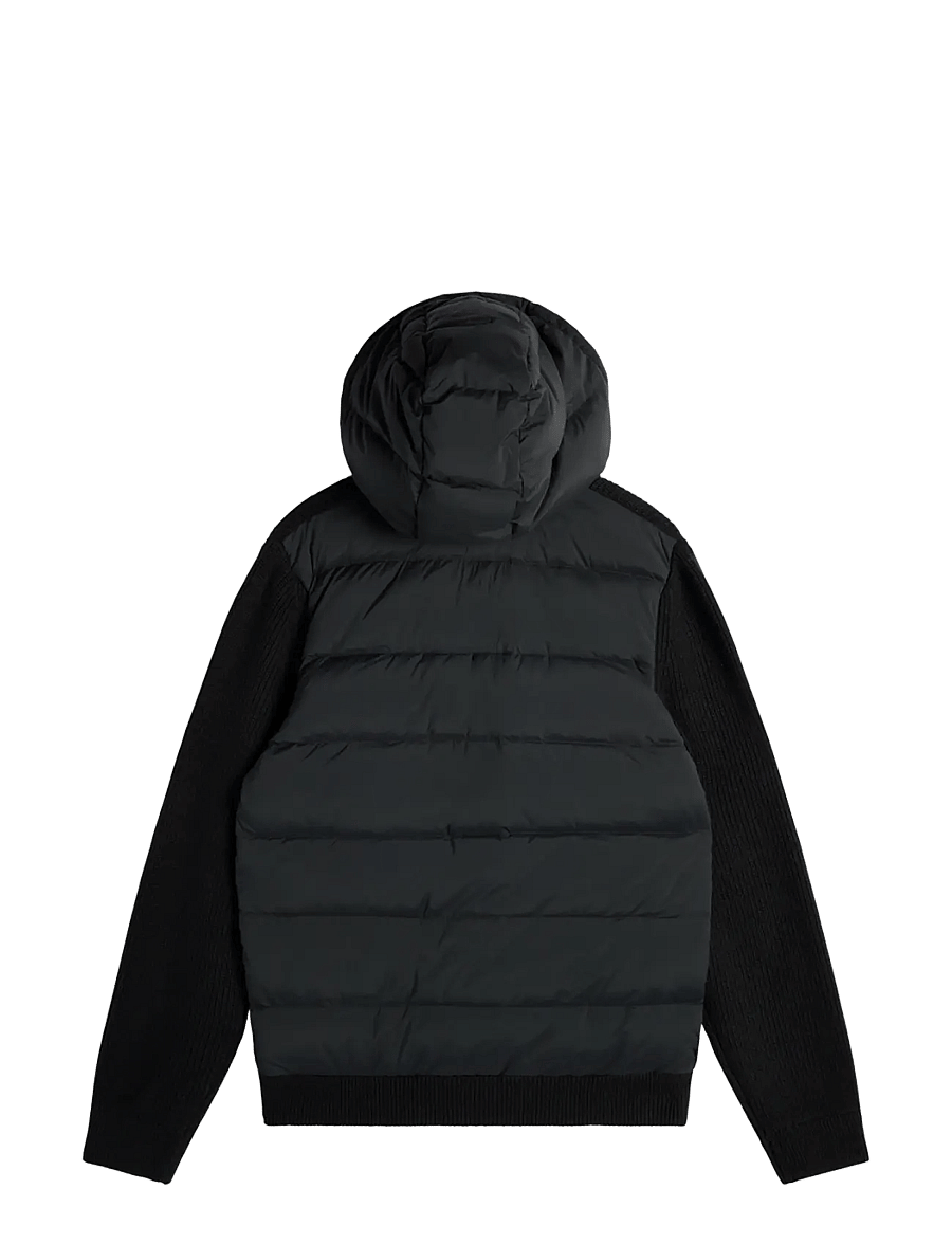 J. Lindeberg - Dorin Knit Hood Hybrid Jacket - hübriidjoped - black - 1