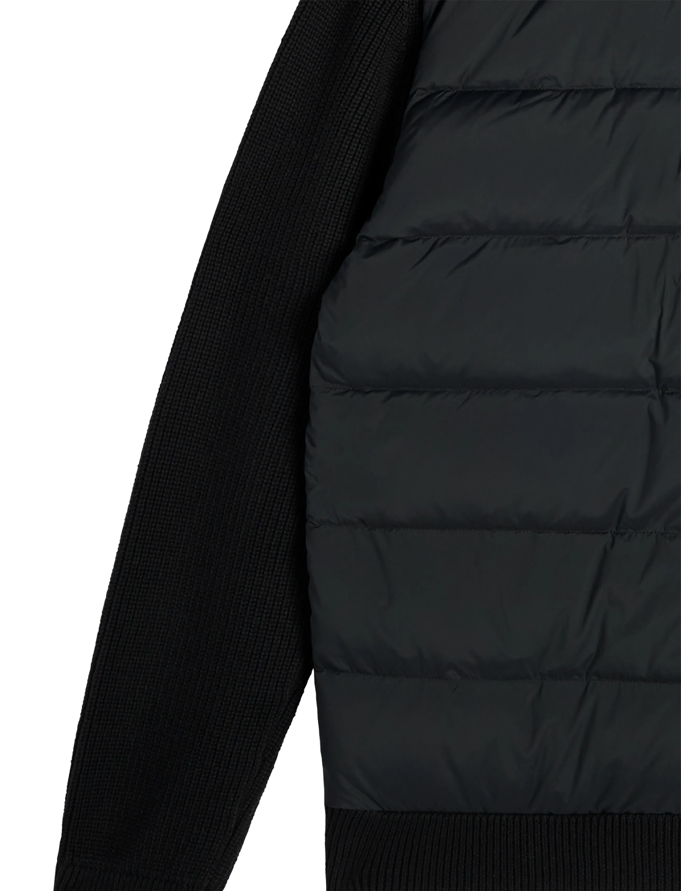 J. Lindeberg - Dorin Knit Hood Hybrid Jacket - hübriidjoped - black - 3