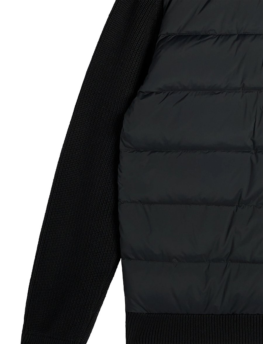 J. Lindeberg - Dorin Knit Hood Hybrid Jacket - hübriidjoped - black - 3