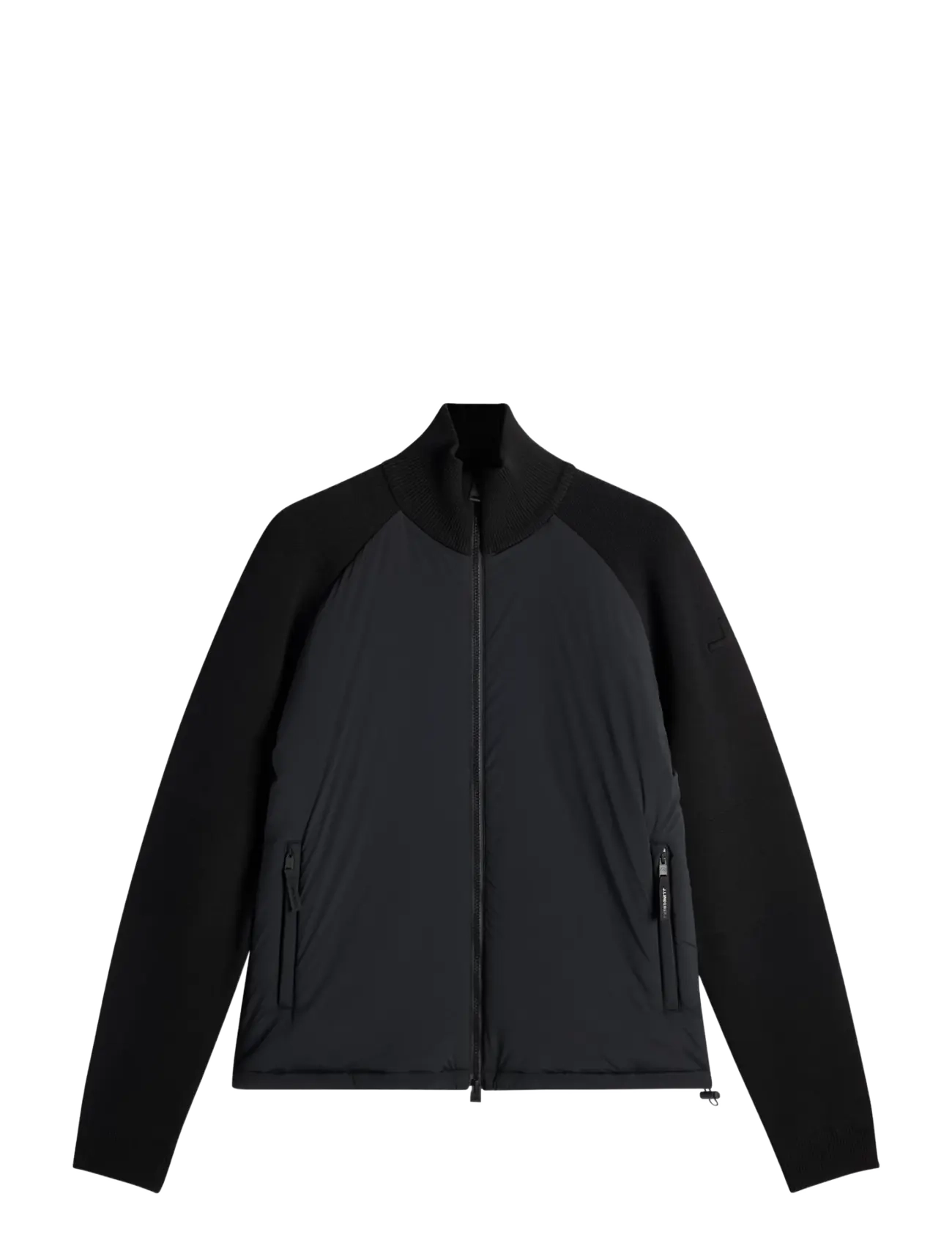 J. Lindeberg - Aeron Knit Hybrid Jacket - hübriidjoped - black - 1