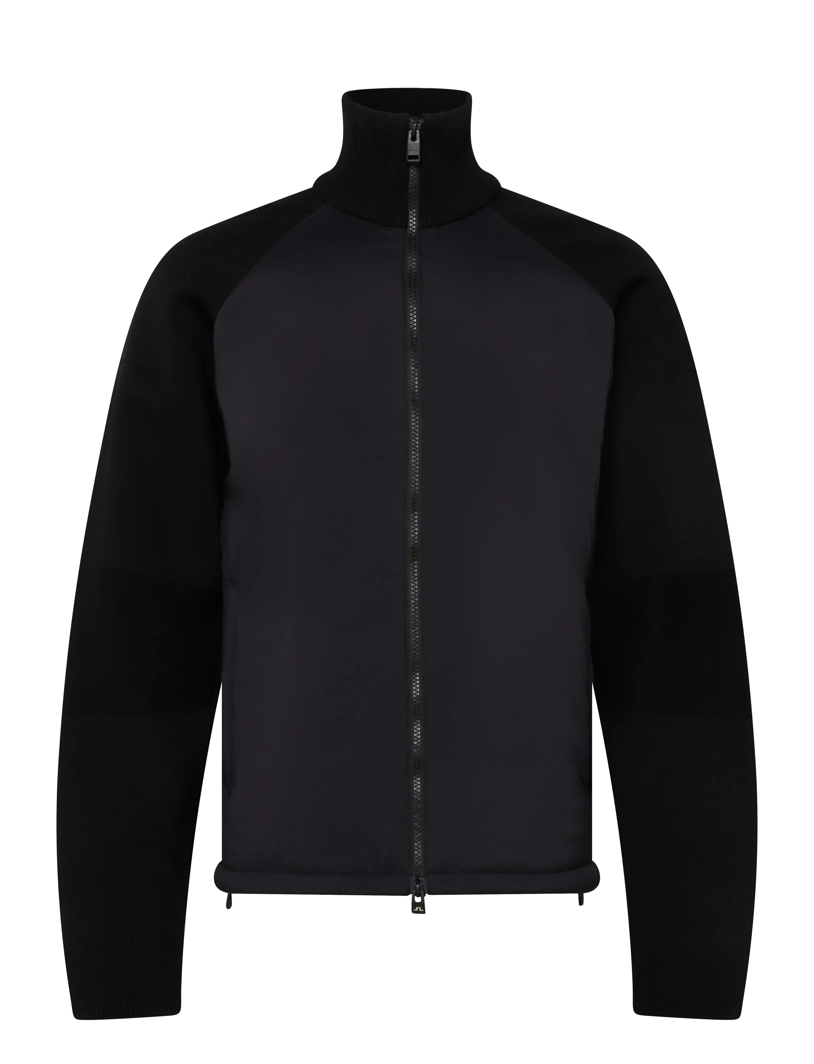J. Lindeberg - Aeron Knit Hybrid Jacket - hübriidjoped - black - 1