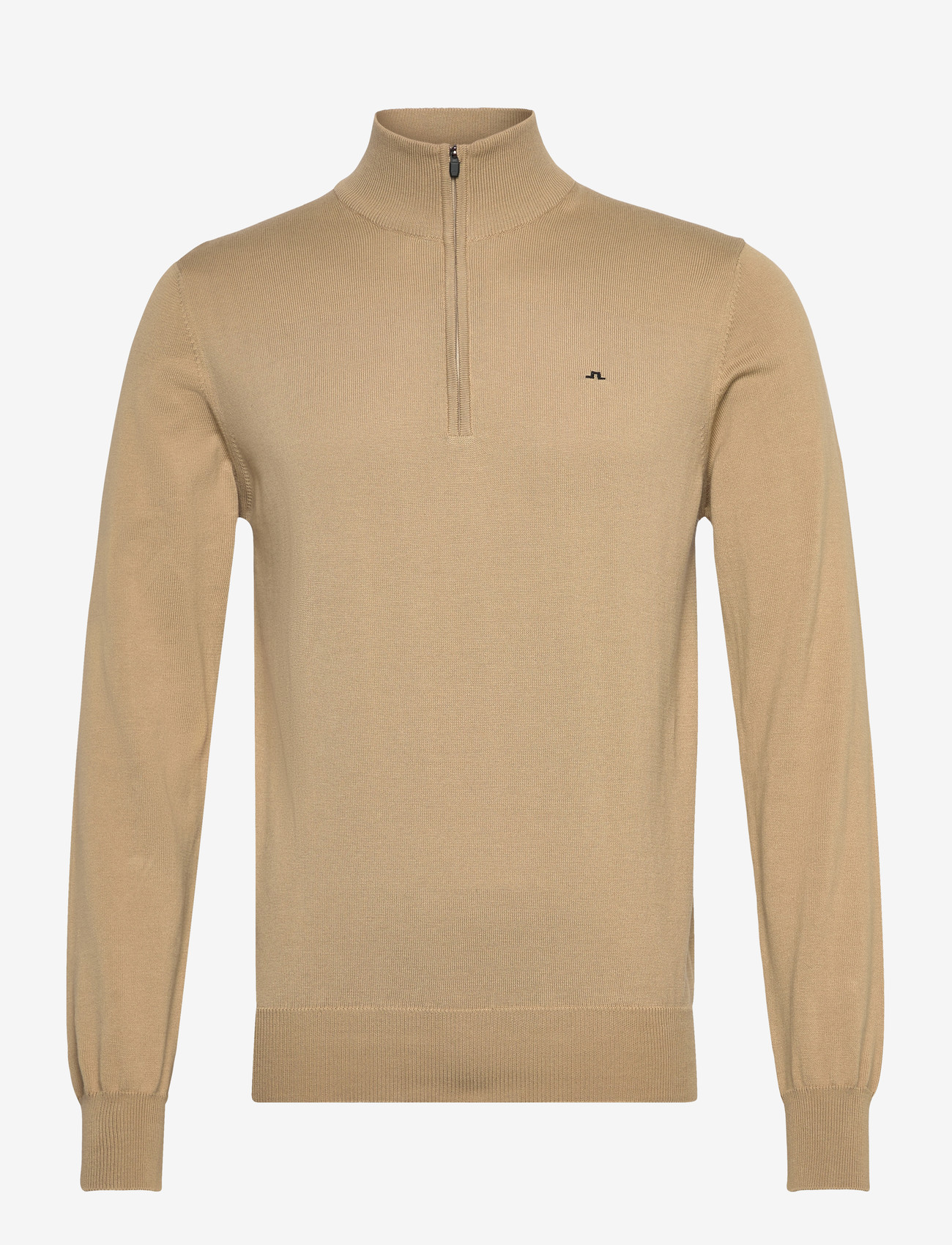 J. Lindeberg - M Cotton Quarter Zip - half zip-tröjor - batique khaki - 0