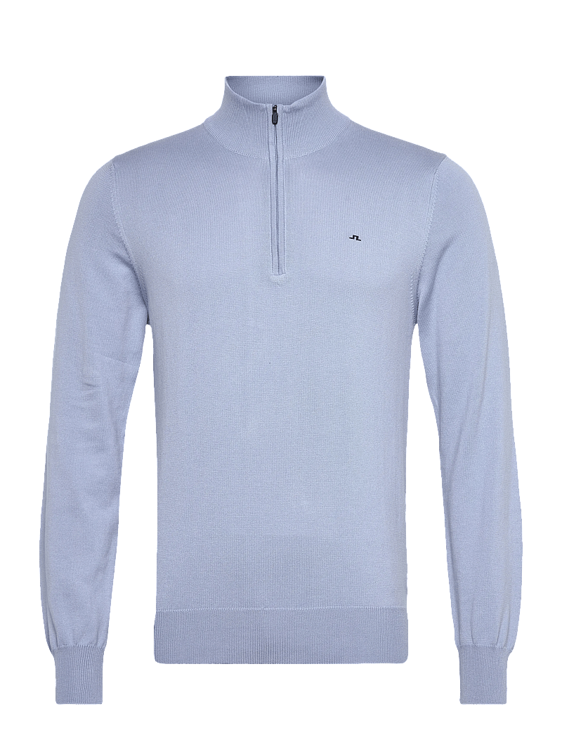 J. Lindeberg - M Cotton Quarter Zip - pullover mit halbem reißverschluss - rain washed - 1