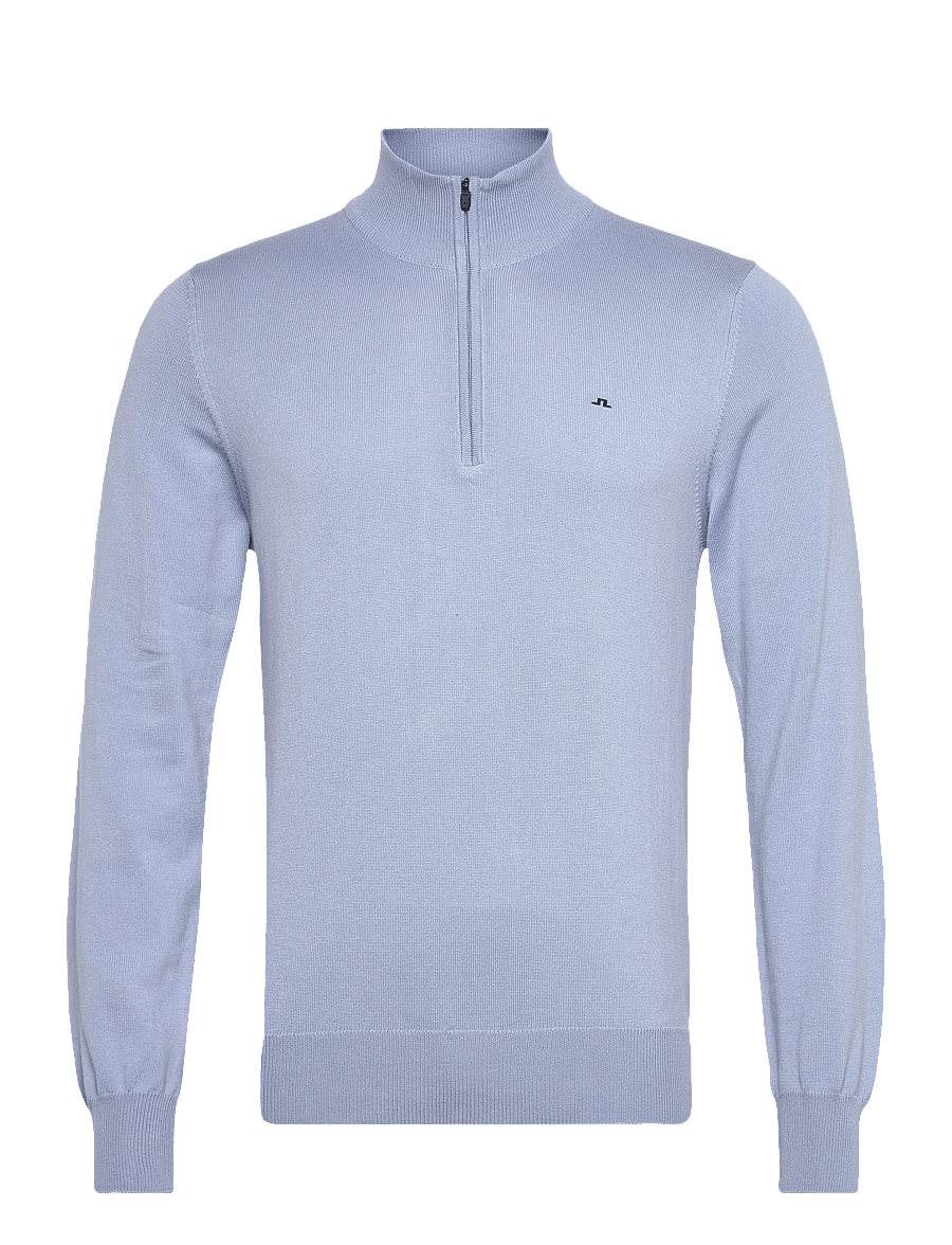 J. Lindeberg - M Cotton Quarter Zip - pullover mit halbem reißverschluss - rain washed - 1