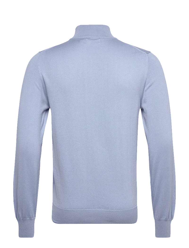 J. Lindeberg - M Cotton Quarter Zip - pullover mit halbem reißverschluss - rain washed - 2