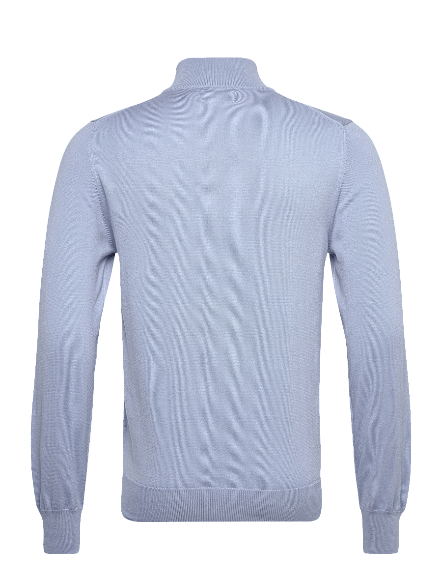 J. Lindeberg - M Cotton Quarter Zip - pullover mit halbem reißverschluss - rain washed - 2
