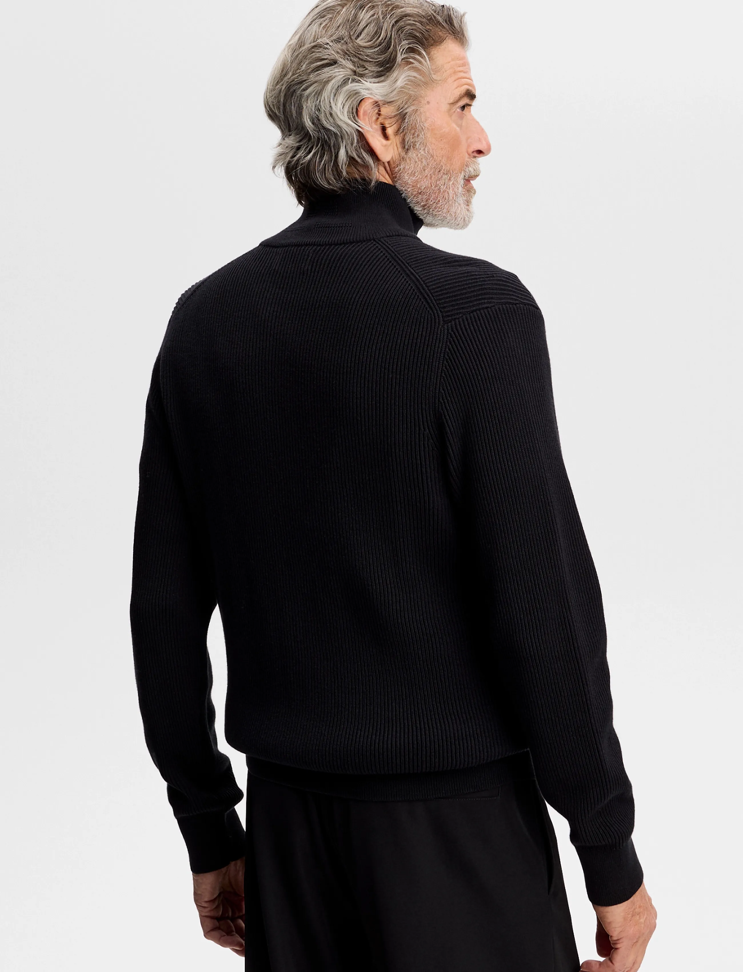 J. Lindeberg - Alexis Full Zip Cardigan - full zip tröjor - black - 2
