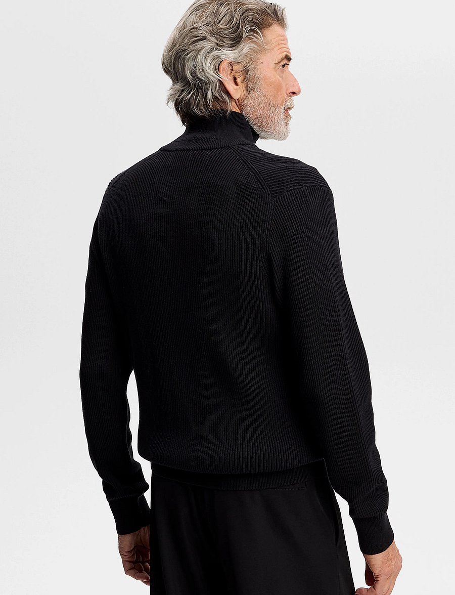 J. Lindeberg - Alexis Full Zip Cardigan - full zip tröjor - black - 2