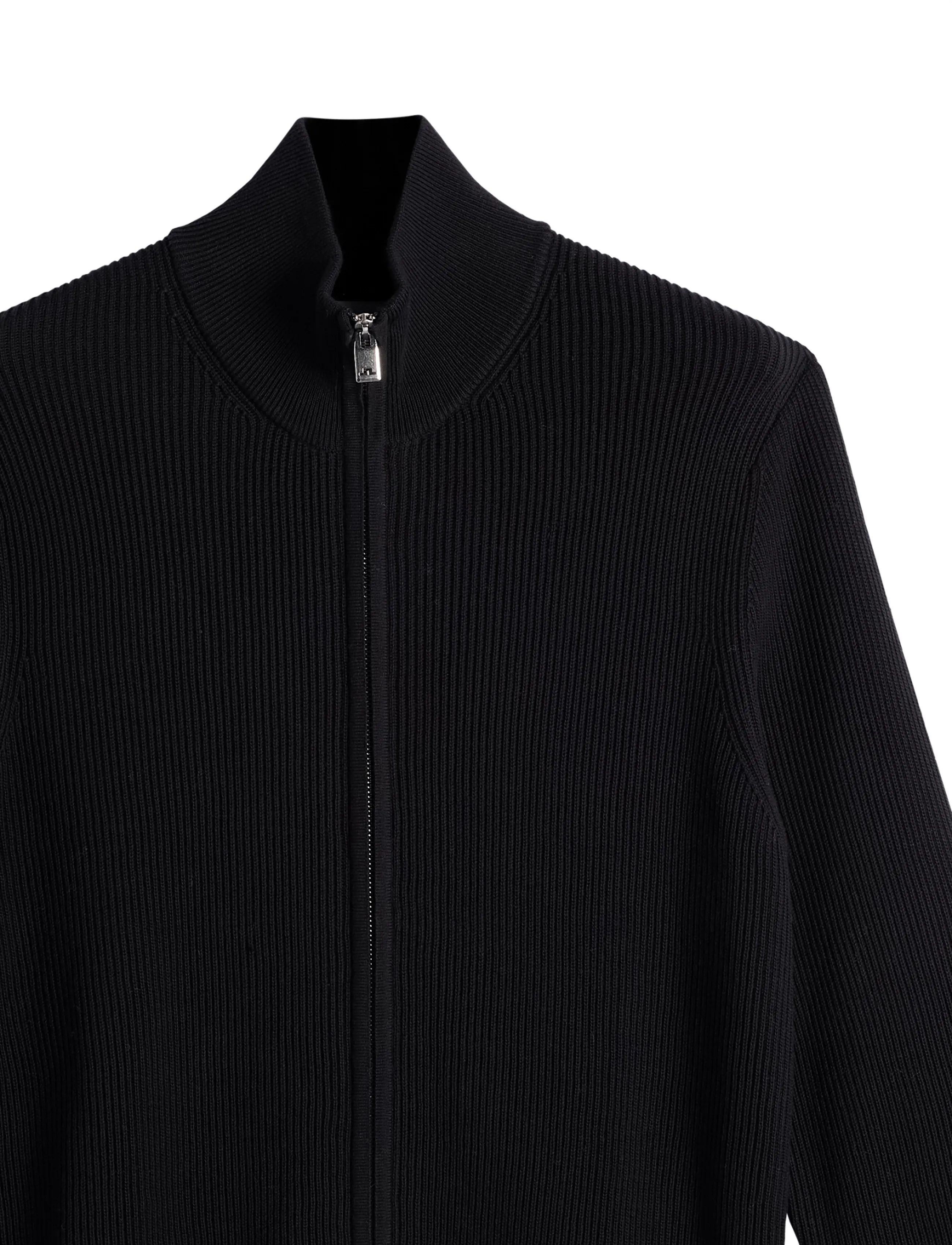 J. Lindeberg - Alexis Full Zip Cardigan - full zip tröjor - black - 5