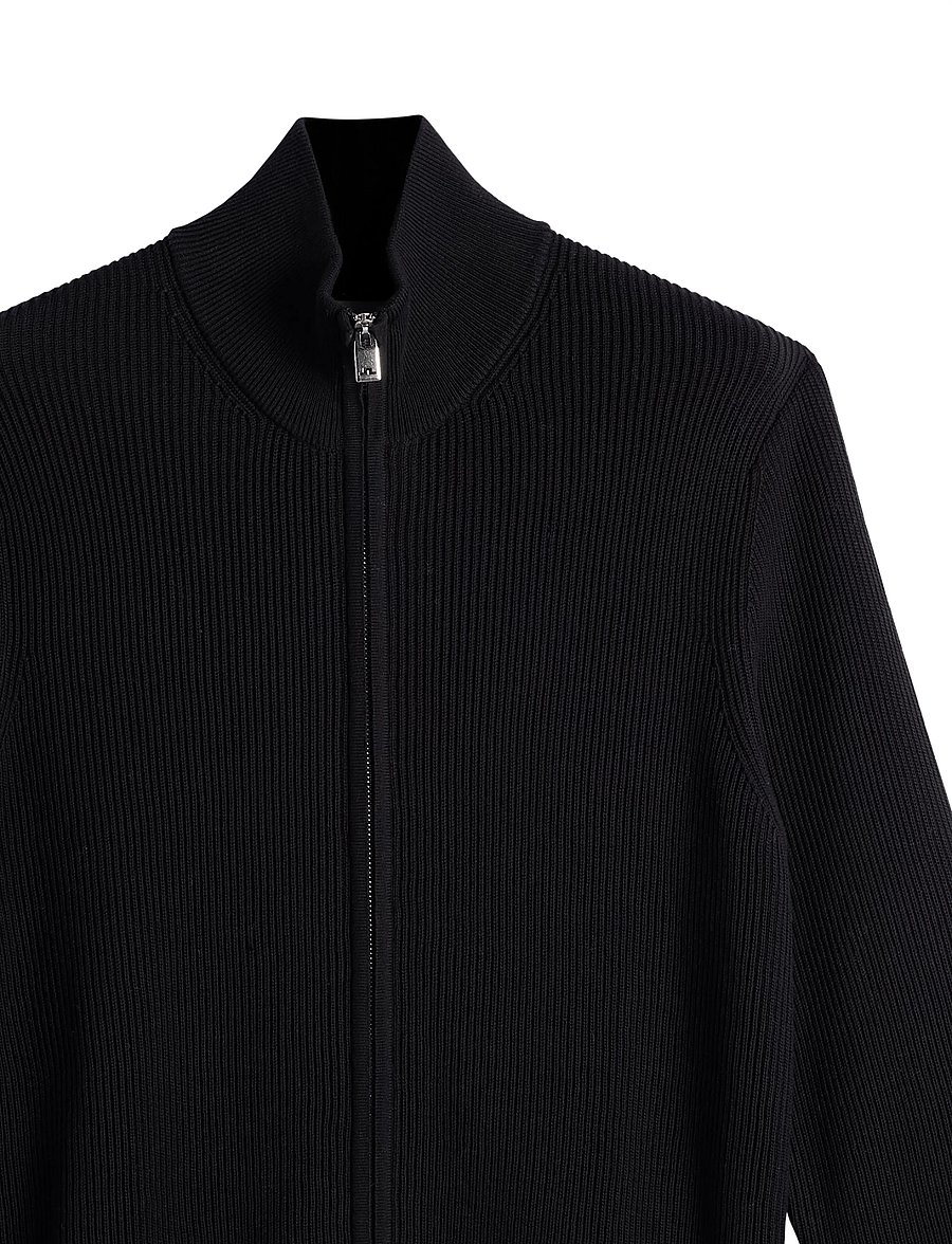 J. Lindeberg - Alexis Full Zip Cardigan - full zip tröjor - black - 5
