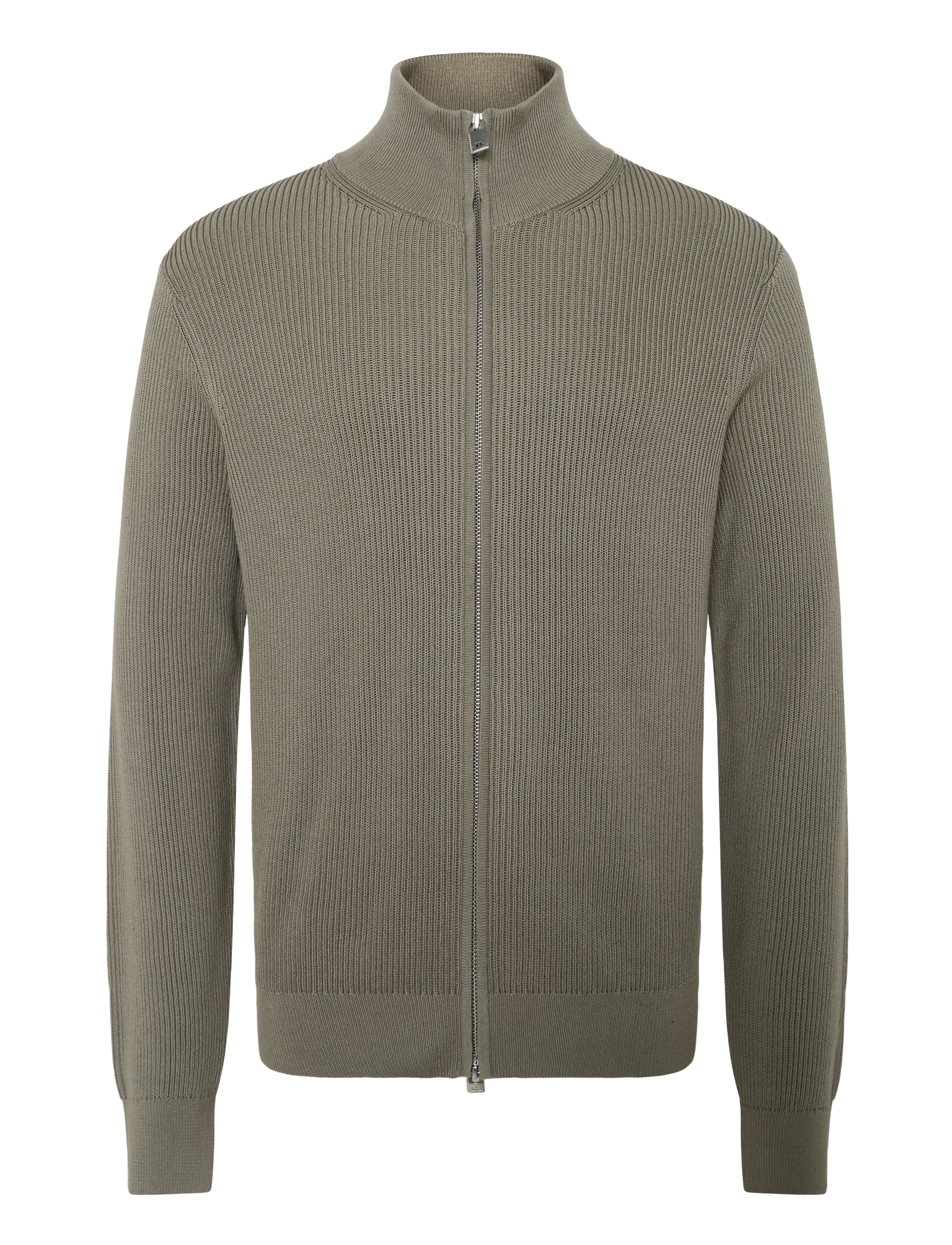 J. Lindeberg Alexis Full Zip Cardigan - Strickjacken - BRINDLE / khaki/green