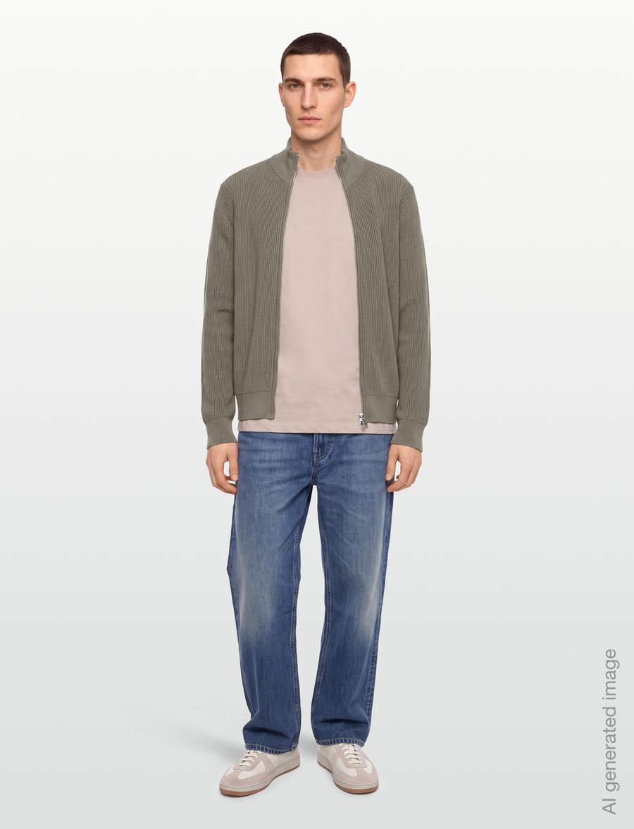 J. Lindeberg - Alexis Full Zip Cardigan - full zip jumpers - brindle - 0