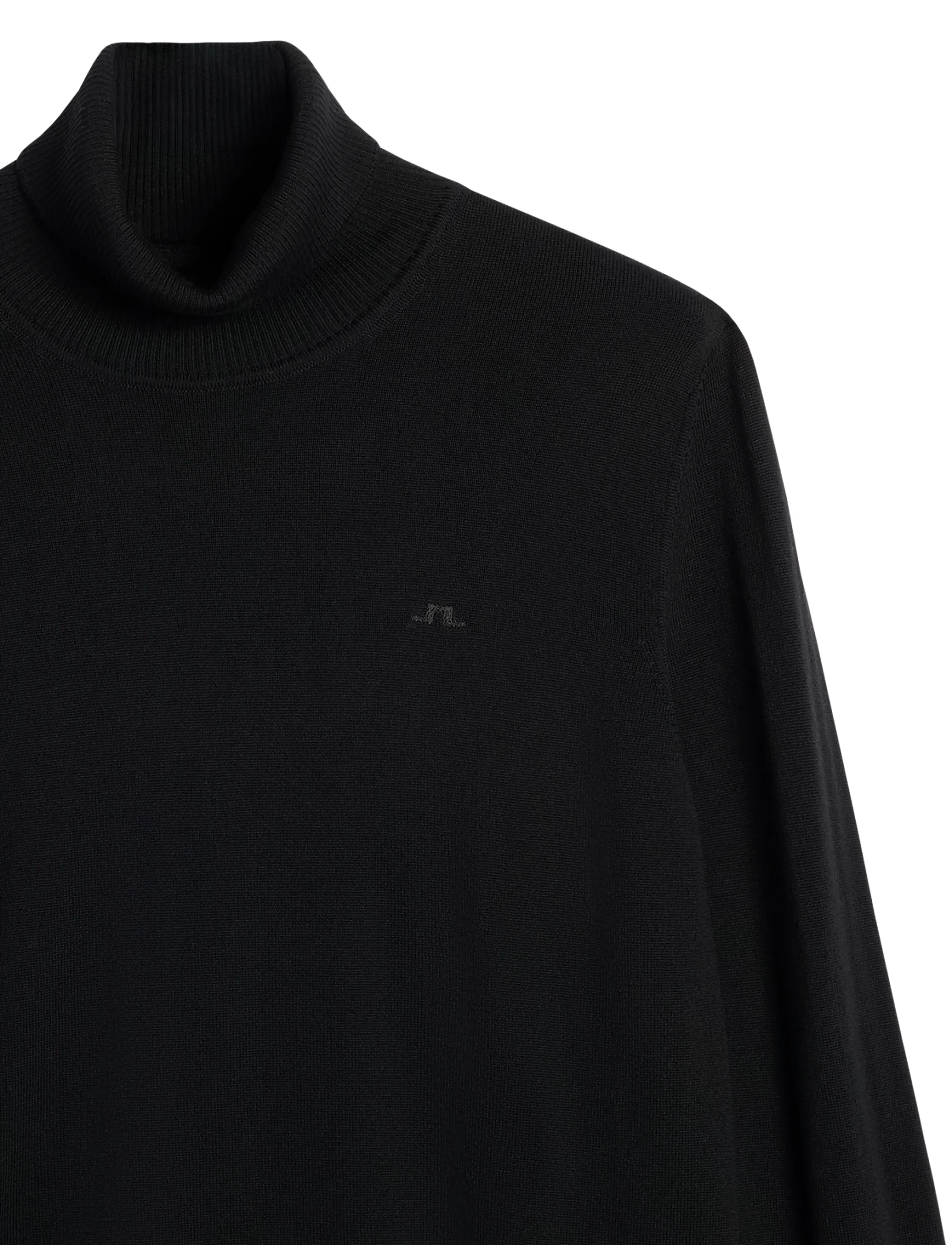 J. Lindeberg - Kaden Merino Turtle Neck - polokrage - black - 5