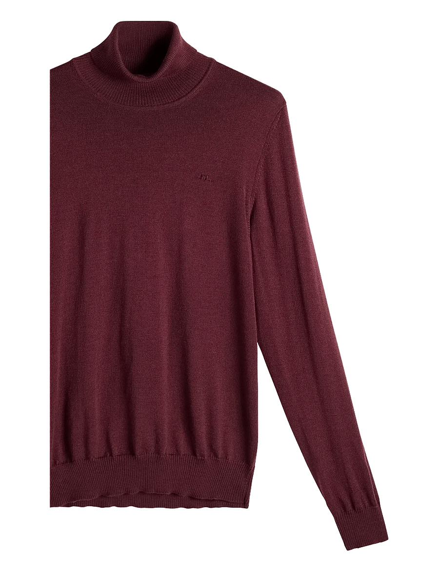 J. Lindeberg - Kaden Merino Turtle Neck - rullekraver - winetasting - 2