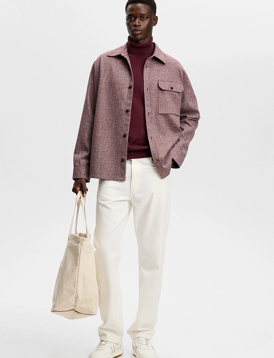 J. Lindeberg - Kaden Merino Turtle Neck - rullekraver - winetasting - 4