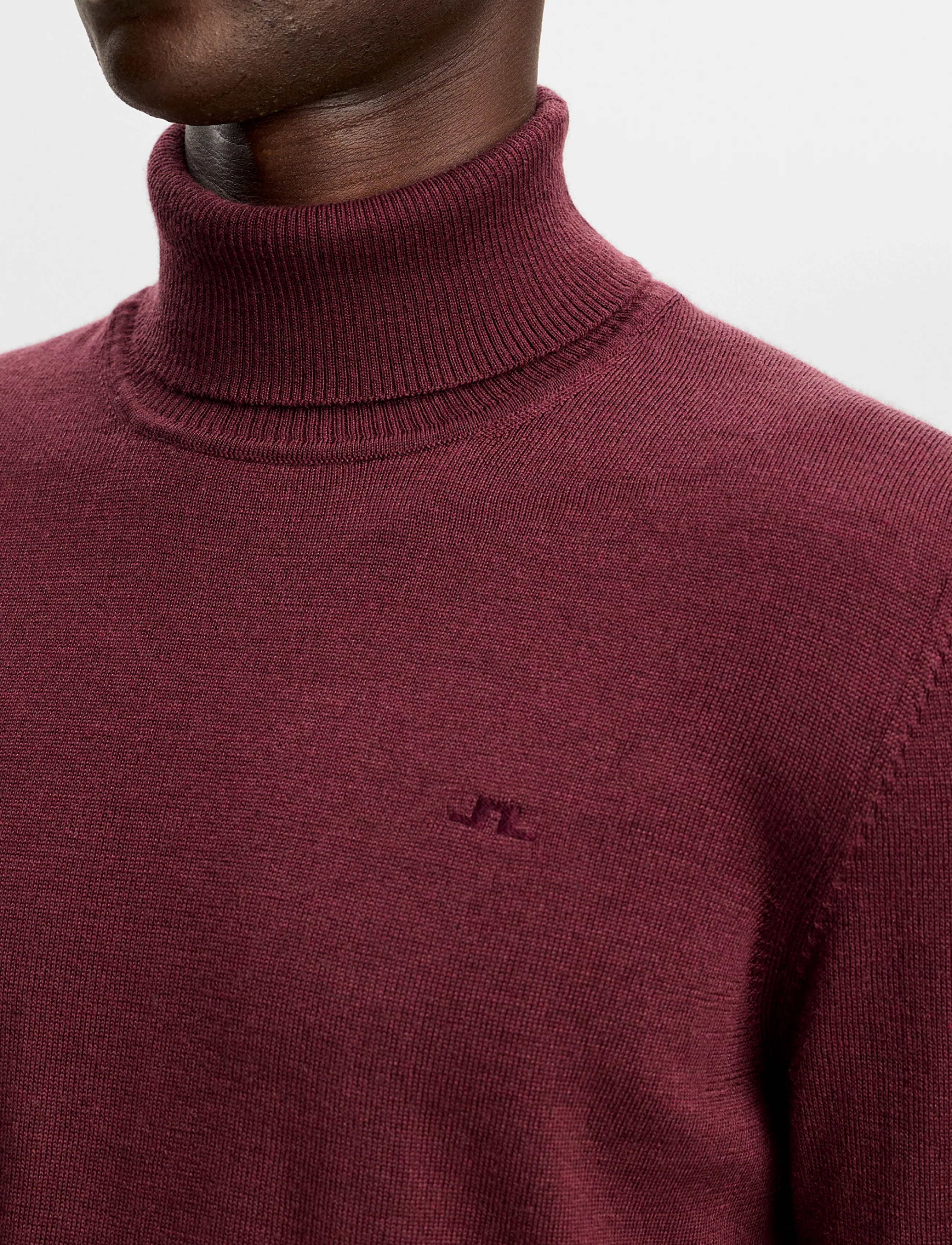 J. Lindeberg - Kaden Merino Turtle Neck - rullekraver - winetasting - 5