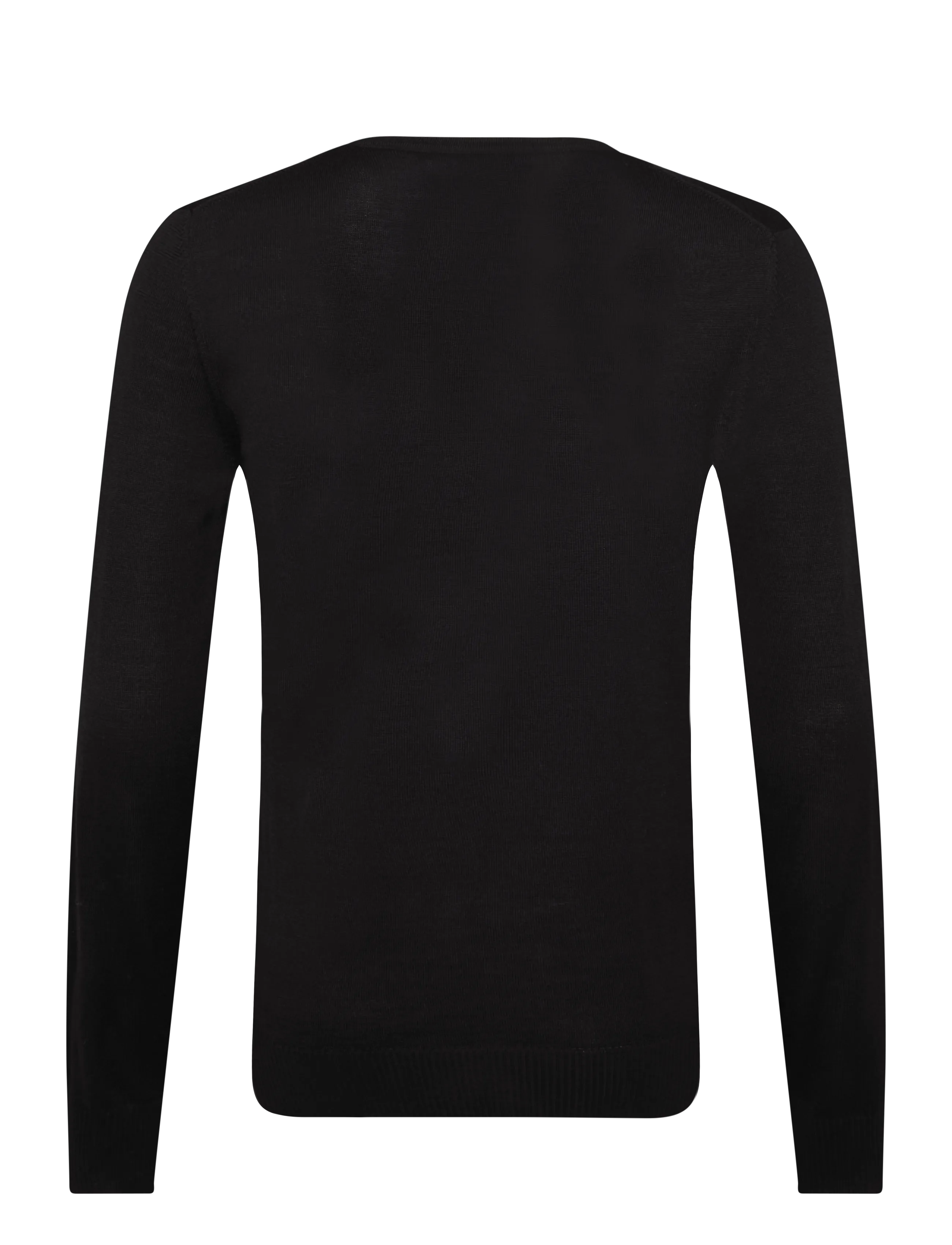 J. Lindeberg - M Merino C-Neck Sweater - round necks - black - 1