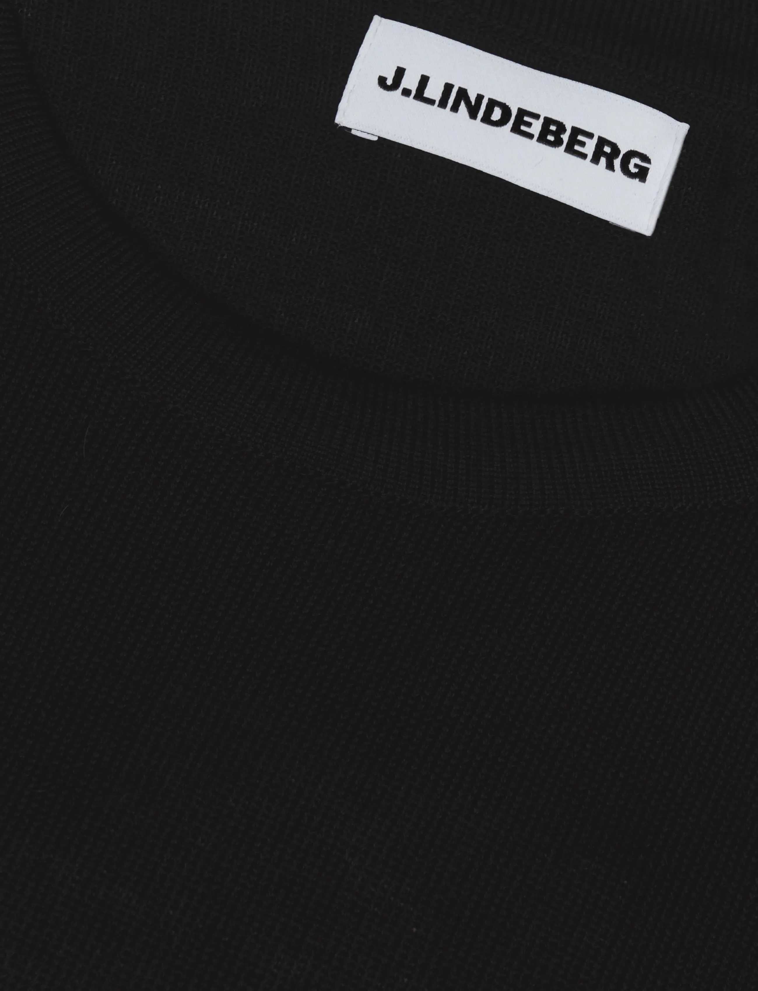 J. Lindeberg - M Merino C-Neck Sweater - round necks - black - 2