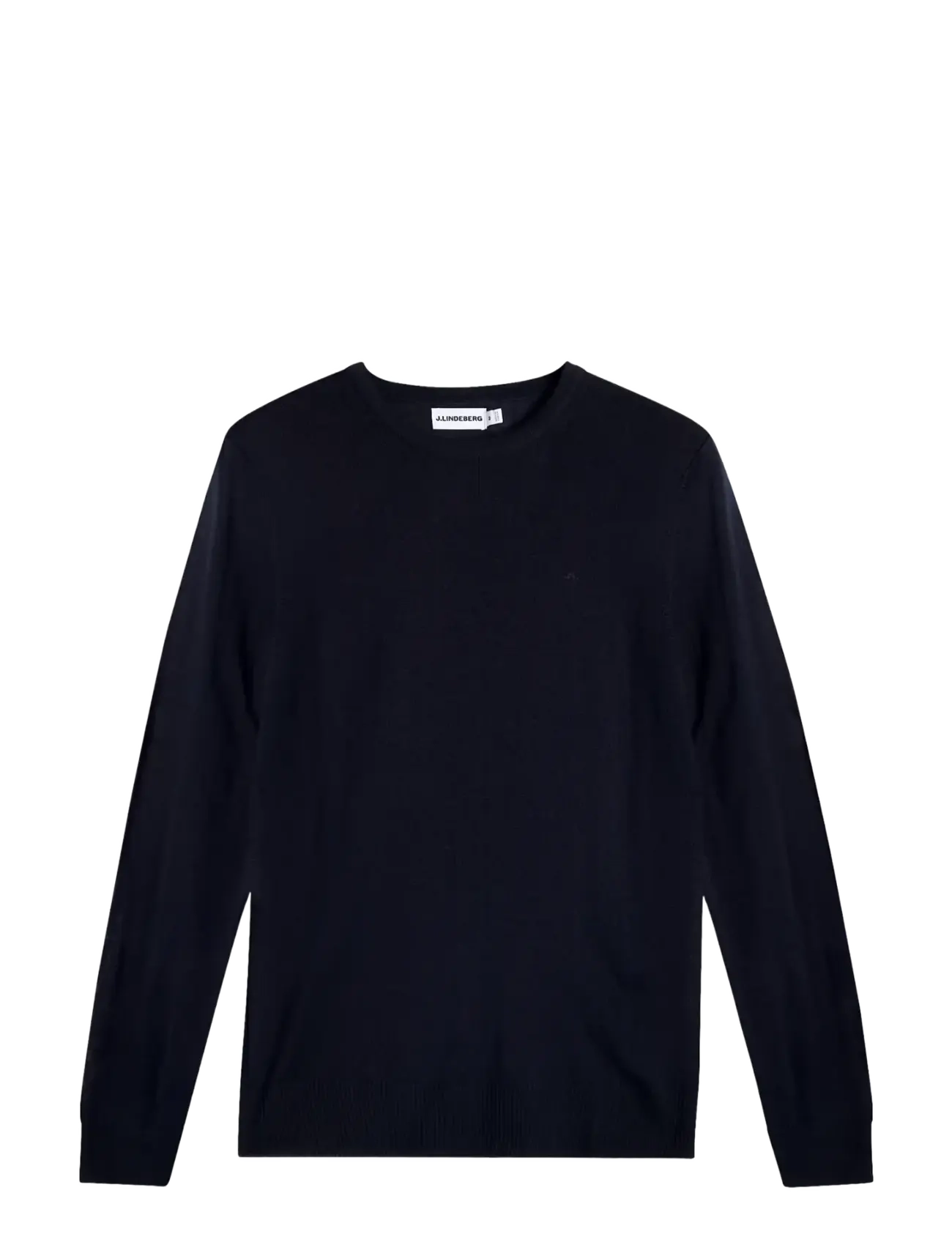 J. Lindeberg M MERINO C-NECK SWEATER - Tøj - JL NAVY / navy