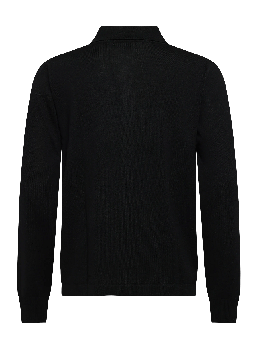 J. Lindeberg - M MERINO FULL ZIP - full zip jumpers - black - 1