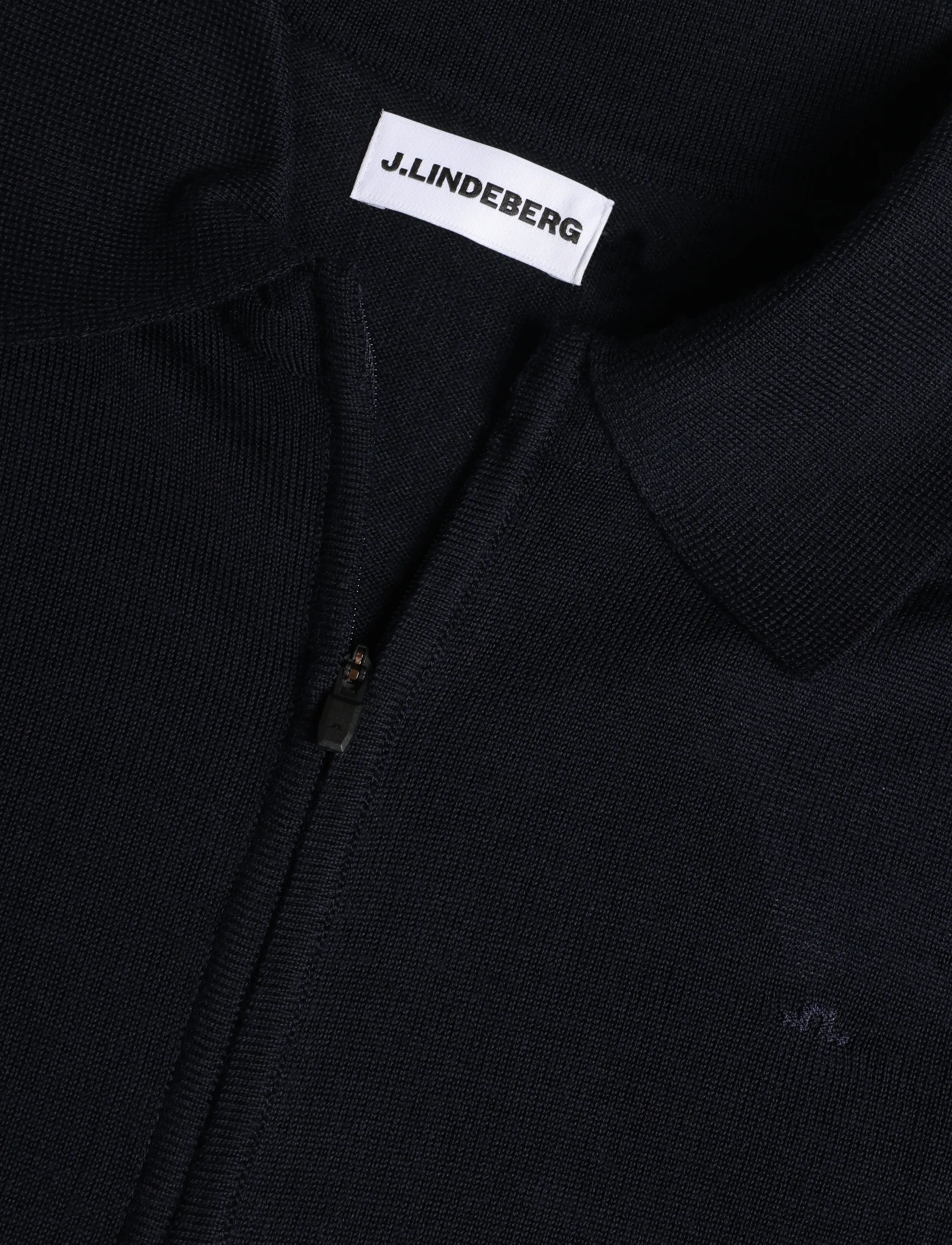 J. Lindeberg - M MERINO FULL ZIP - full zip jumpers - jl navy - 2