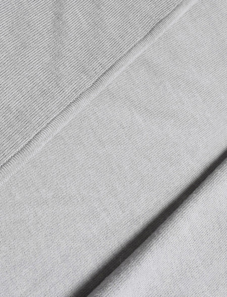 J. Lindeberg - M MERINO FULL ZIP - full zip jumpers - mid grey melange - 4