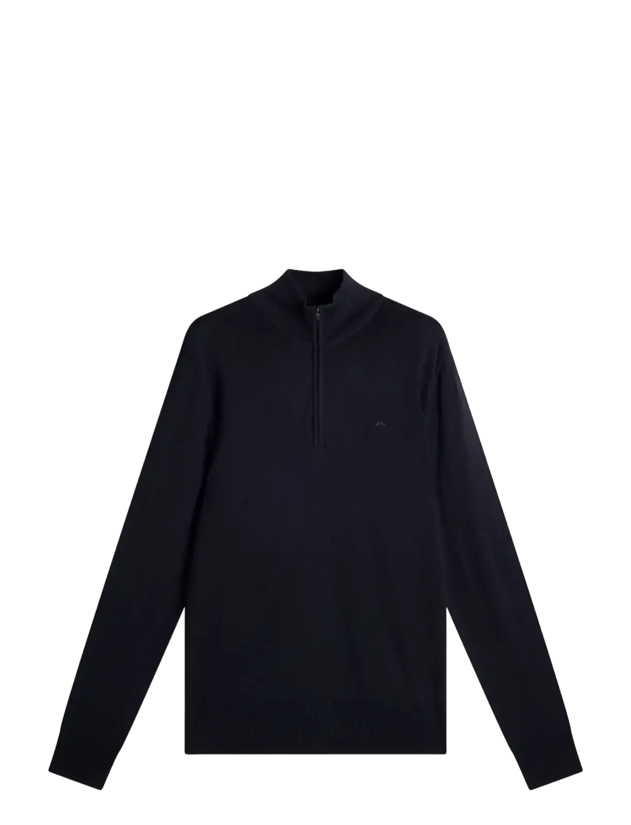 J. Lindeberg M MERINO BLEND HALF ZIP - Tøj - JL NAVY / navy