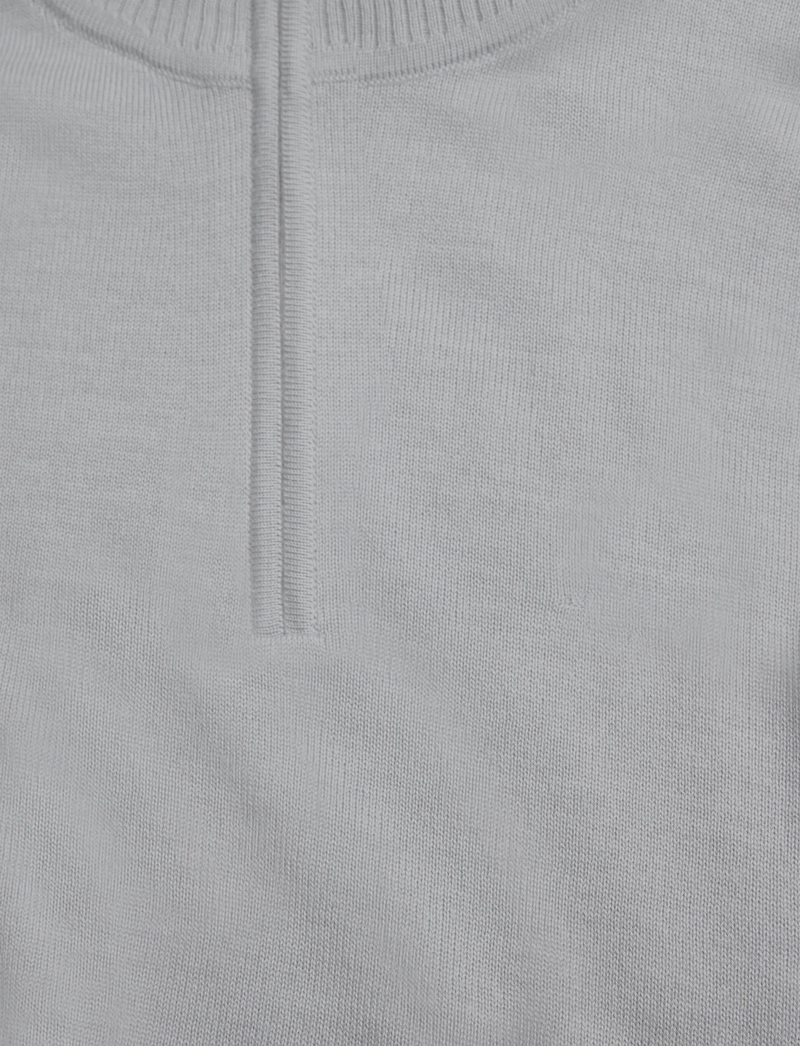J. Lindeberg - M MERINO BLEND HALF ZIP - poolpika lukuga džemprid - mid grey melange - 2