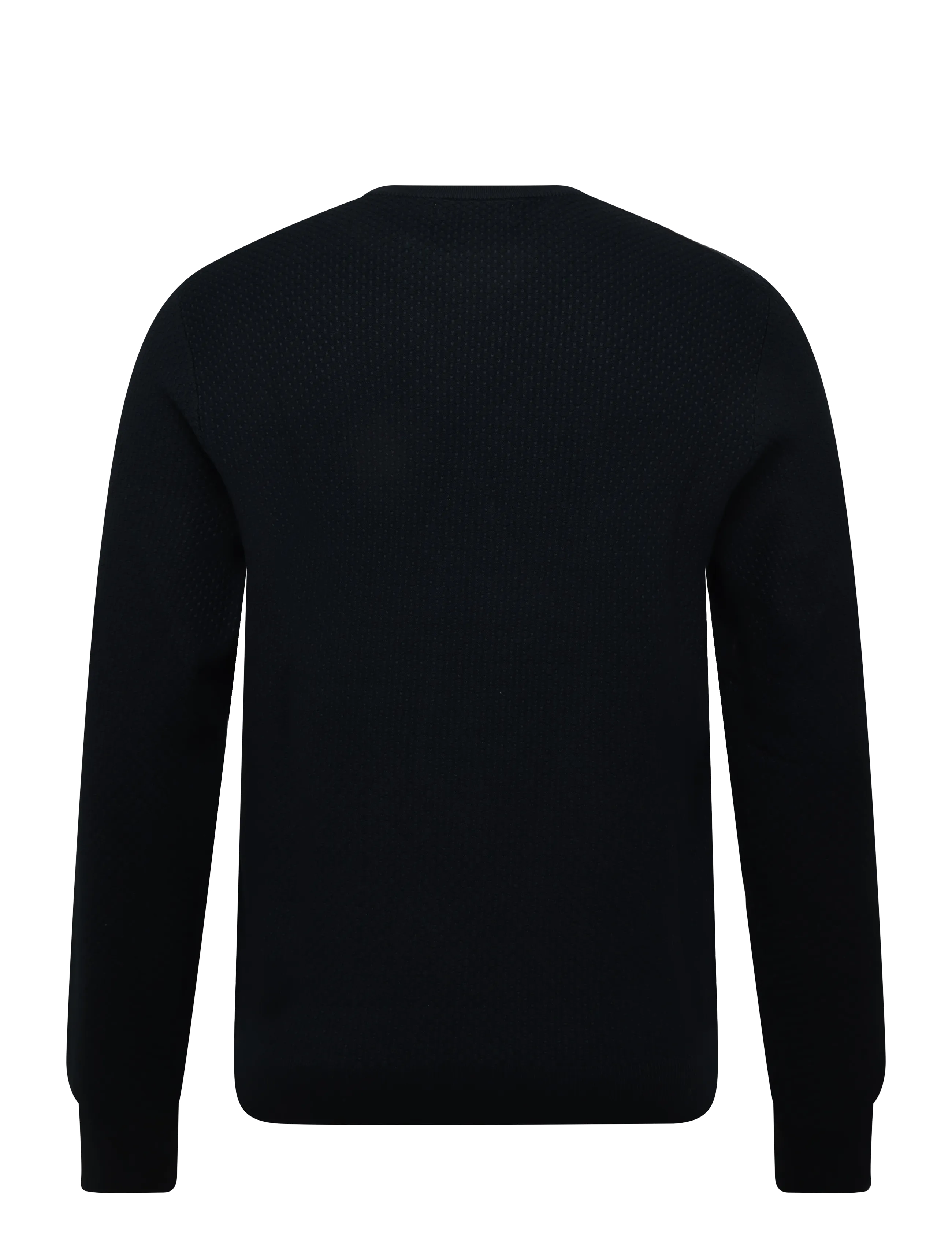 J. Lindeberg - M COTTON STRUCTURE SWEATER - rund hals - jl navy - 1