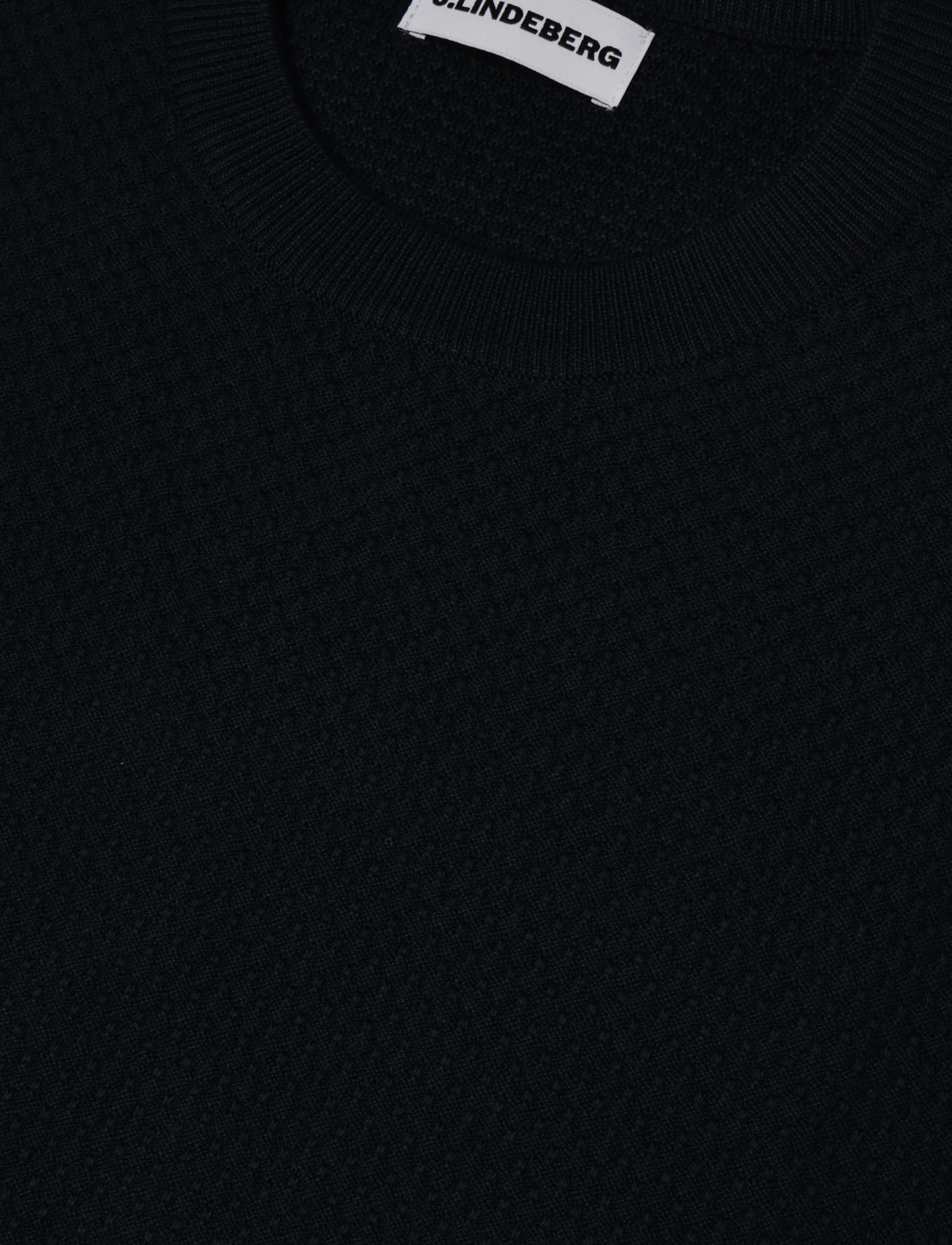 J. Lindeberg - M COTTON STRUCTURE SWEATER - rund hals - jl navy - 2