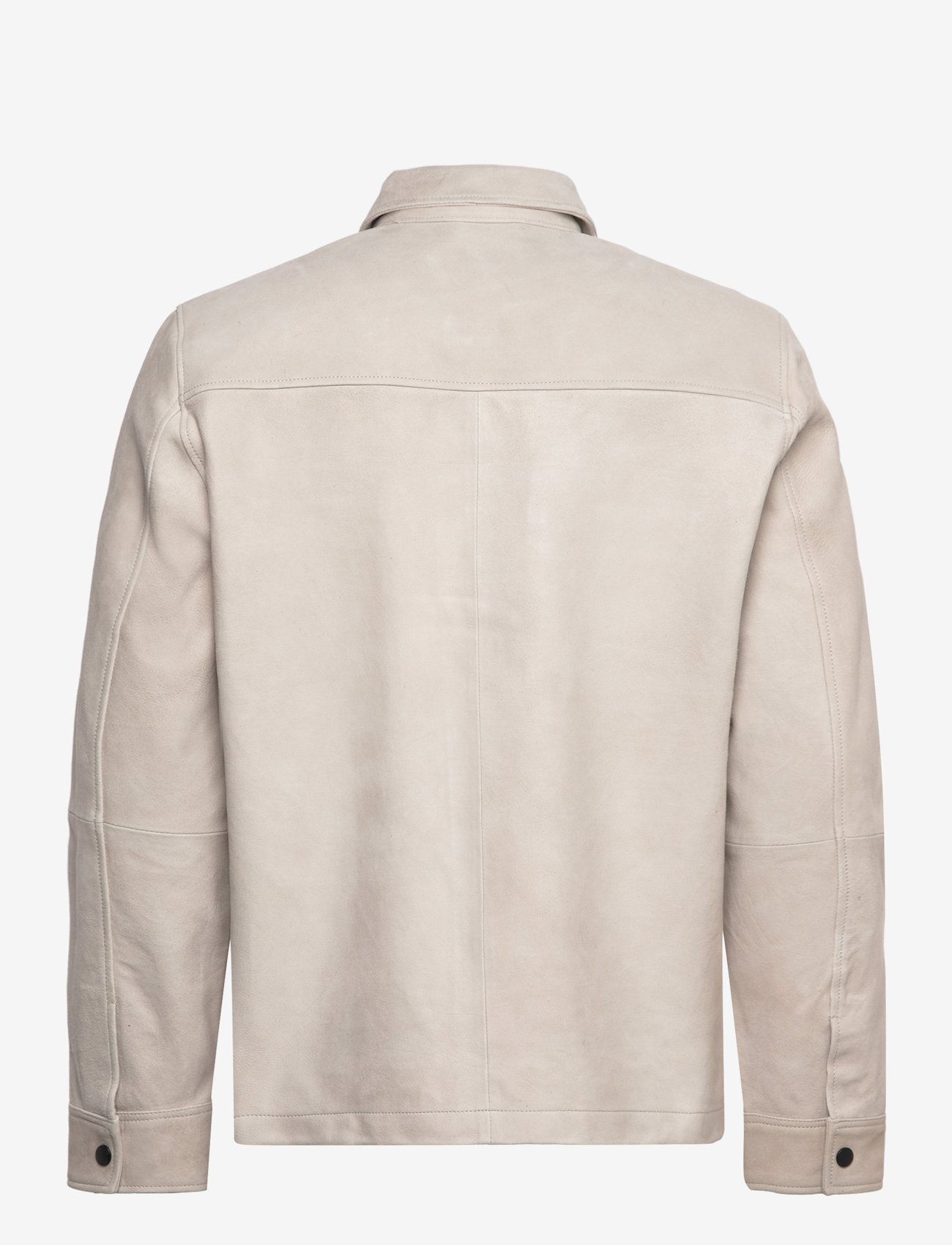 J. Lindeberg - Wilden Suede Overshirt - nach anlass kaufen - moonbeam - 2