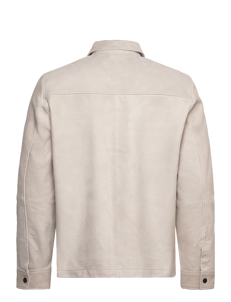 J. Lindeberg - Wilden Suede Overshirt - nach anlass kaufen - moonbeam - 2