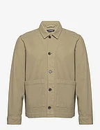 Lando Org twill Overshirt - ALOE