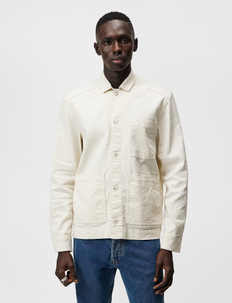 Errol Linen workwear overshirt, J. Lindeberg