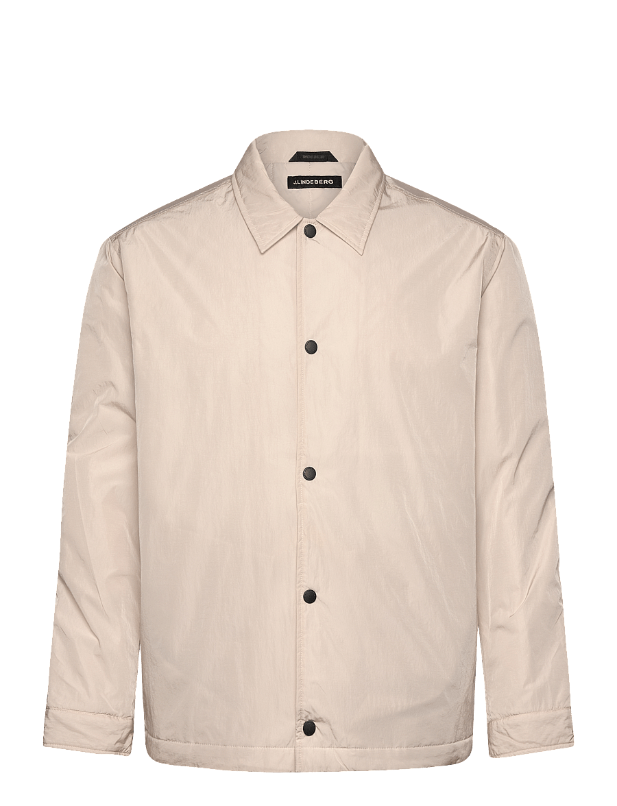 J. Lindeberg - Tibor Tech Overshirt - overshirts - moonbeam - 1