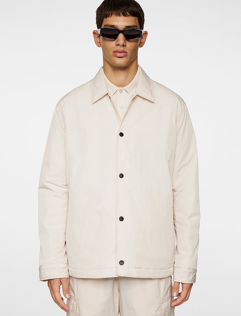 J. Lindeberg - Tibor Tech Overshirt - osta olukorra järgi - moonbeam - 0