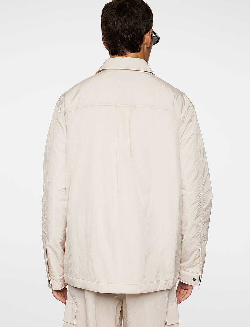 J. Lindeberg - Tibor Tech Overshirt - osta olukorra järgi - moonbeam - 3