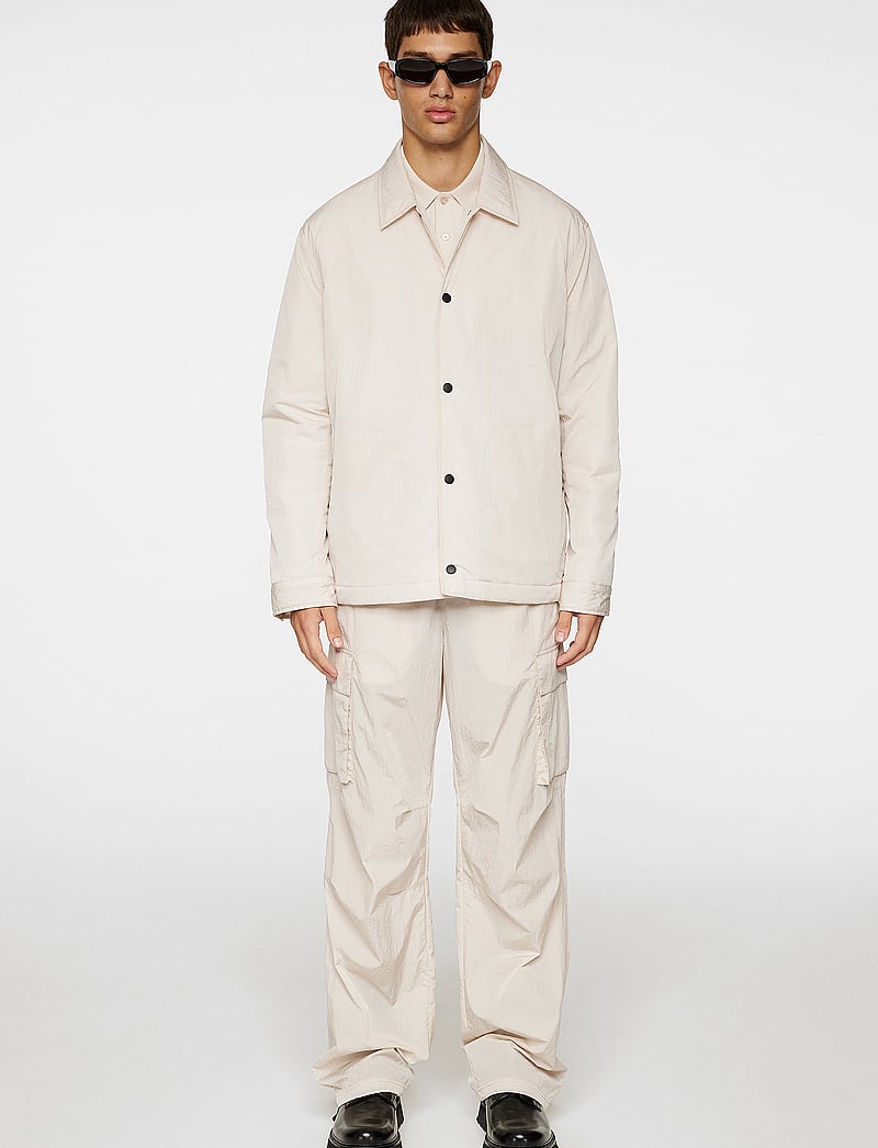 J. Lindeberg - Tibor Tech Overshirt - osta olukorra järgi - moonbeam - 4